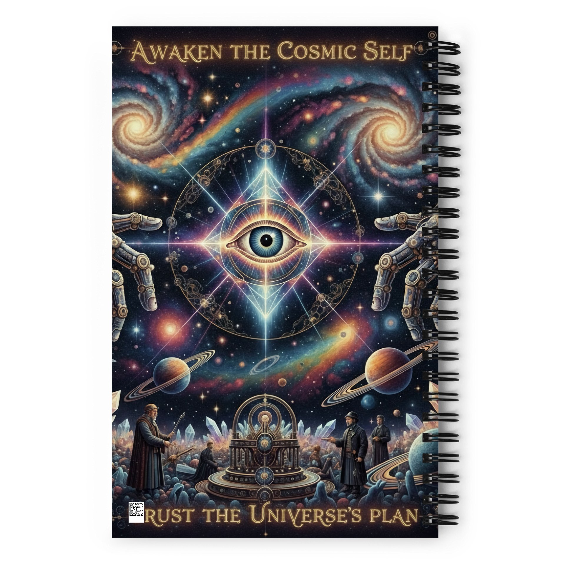Cosmic Awakening -Spiral Notebook product image (2)