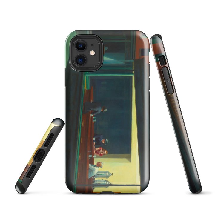 Edward Hopper – Nighthawks iPhone® Tough Case product image (1)