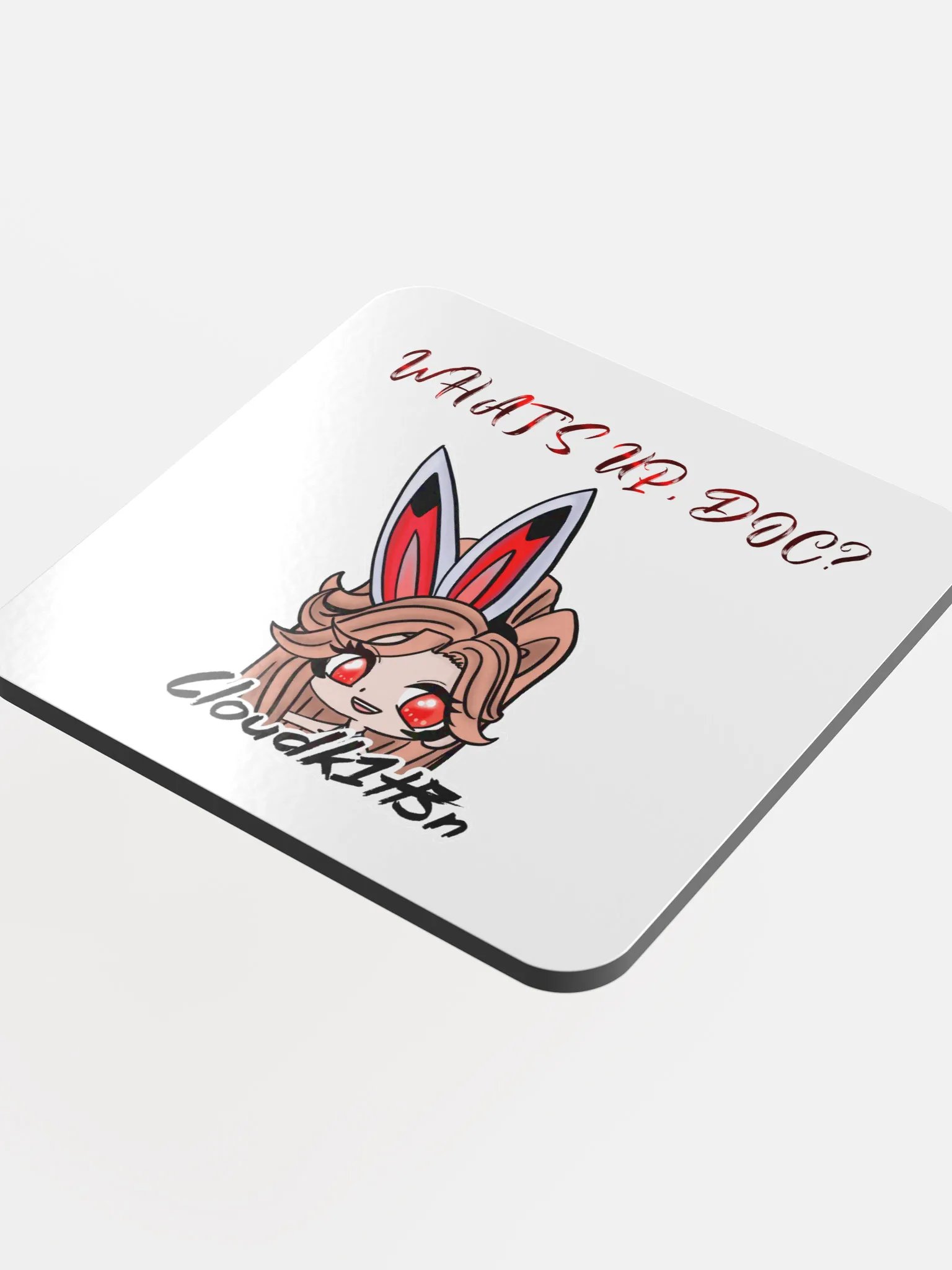 Whats Up Doc? Battle Bunny Chibi Coaster product image (4)