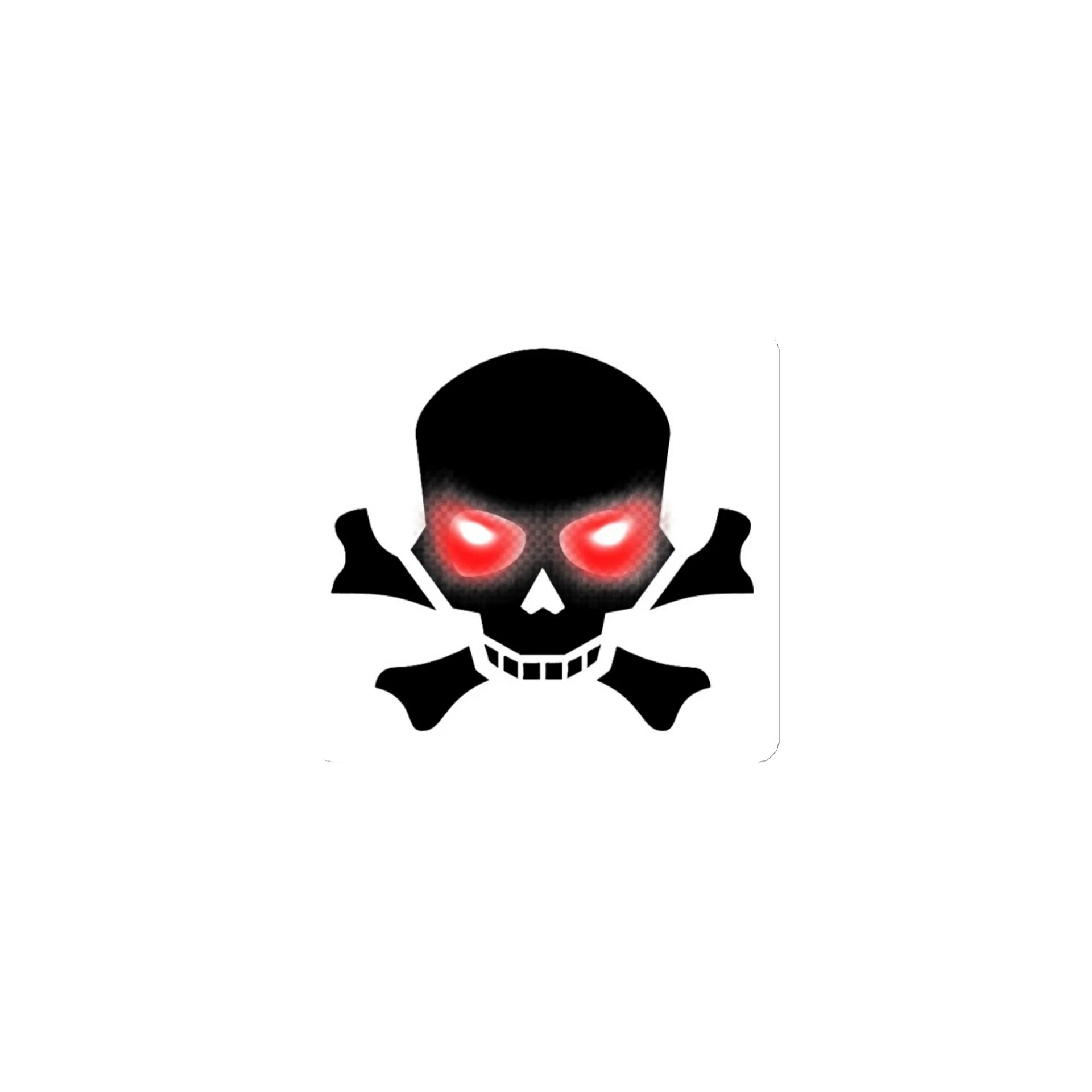 "Max E" Laser Eyes Skull Magnet product image (1)