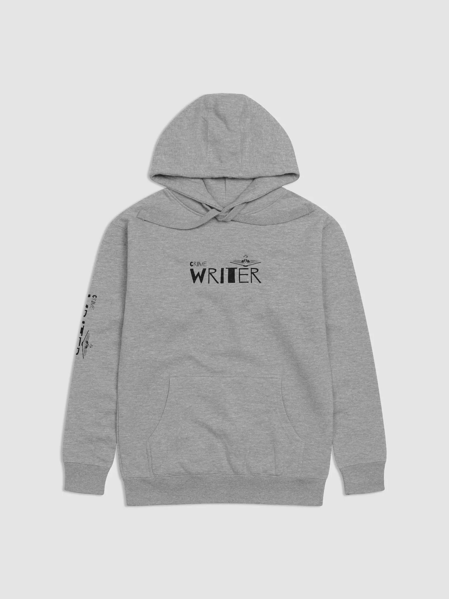 Crime Writer Detective Motif Unisex Hoodie product image (2)