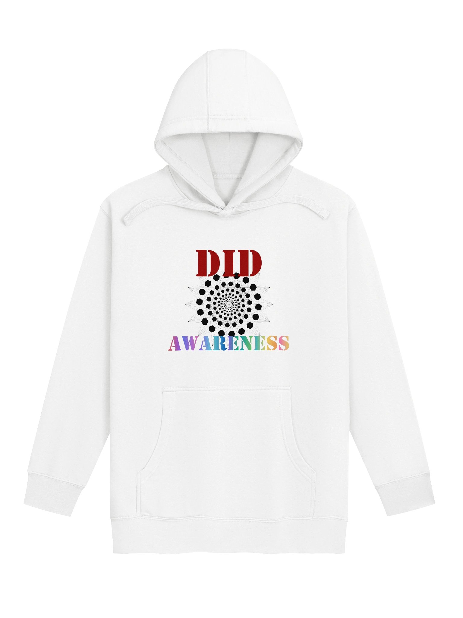 DID Awareness Fractal Hoodie product image (1)