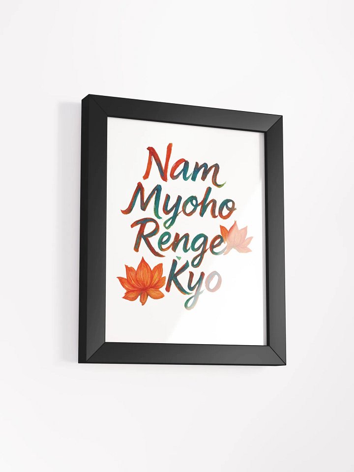 Spiritual Wall Art for Nichiren Buddhism Practitioners product image (2)