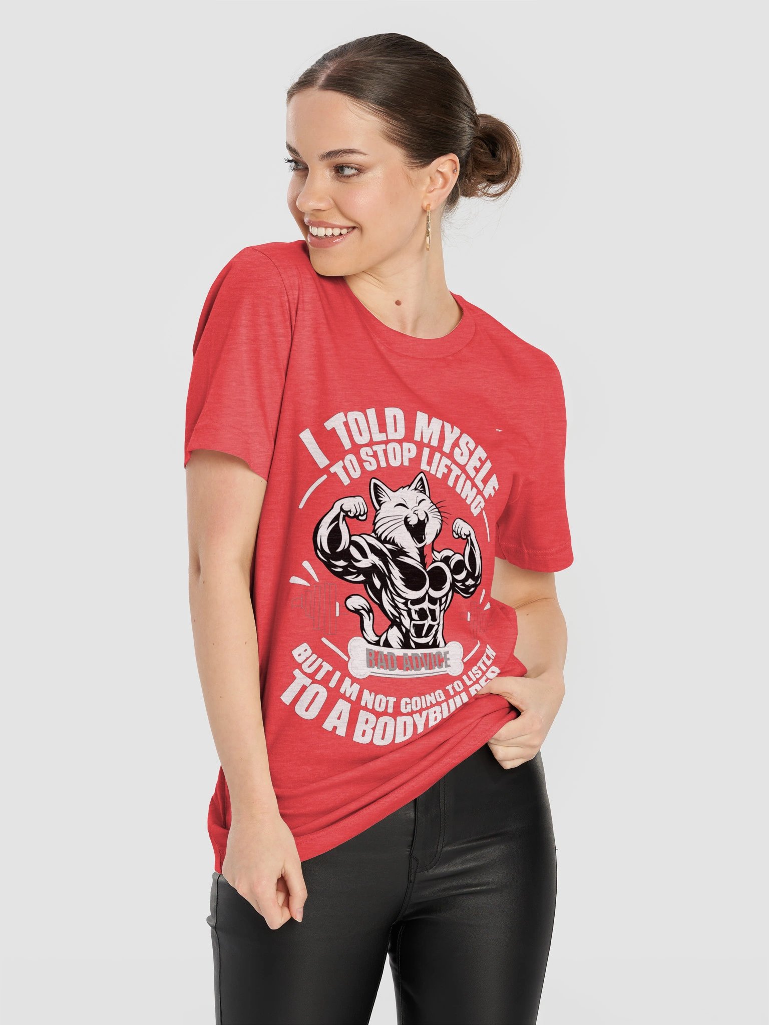 Gym Logic –To Stop Lifting Funny T-Shirt (White Ink) product image (15)