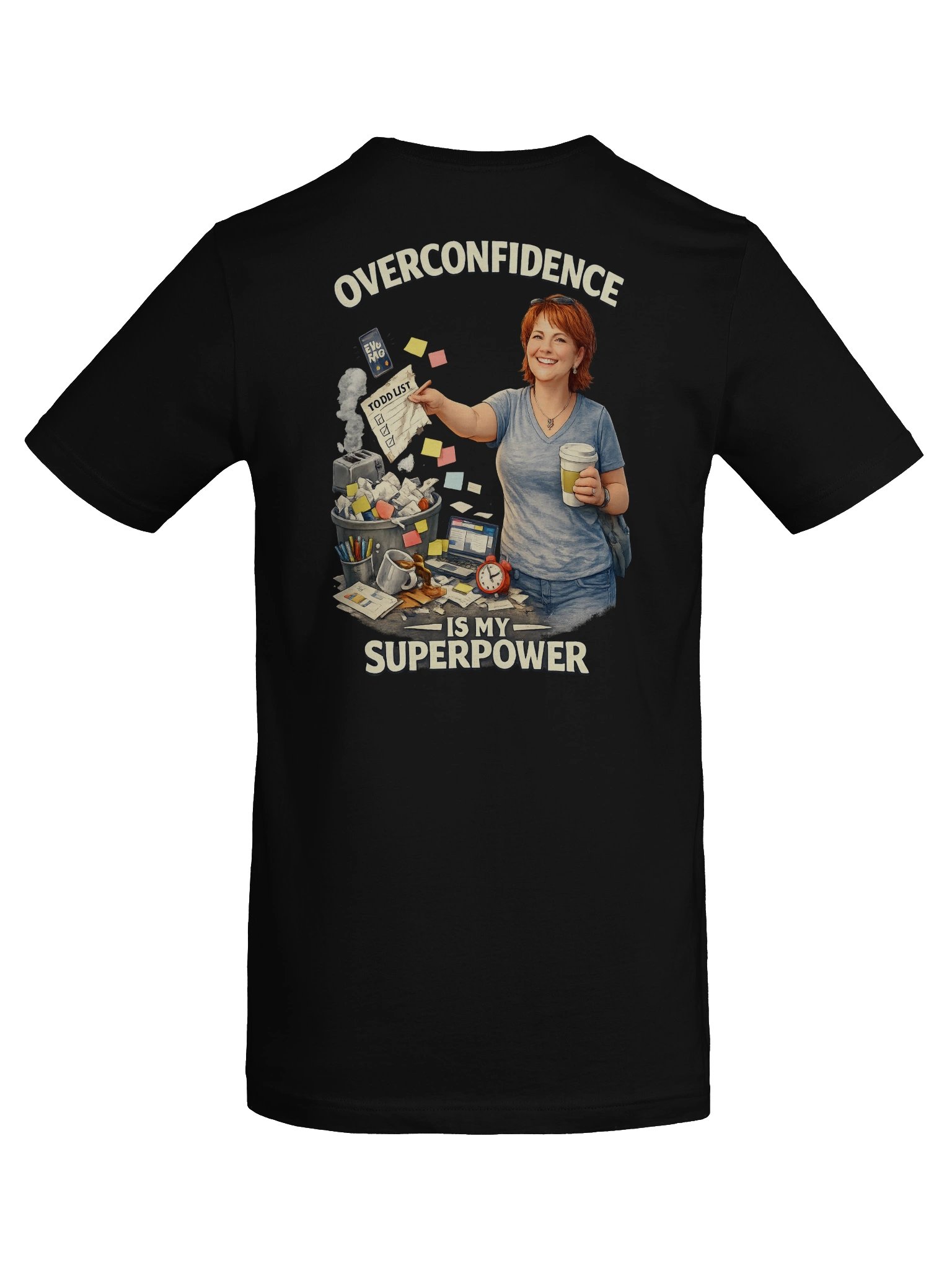Overconfidence Superpower T-Shirt product image (4)