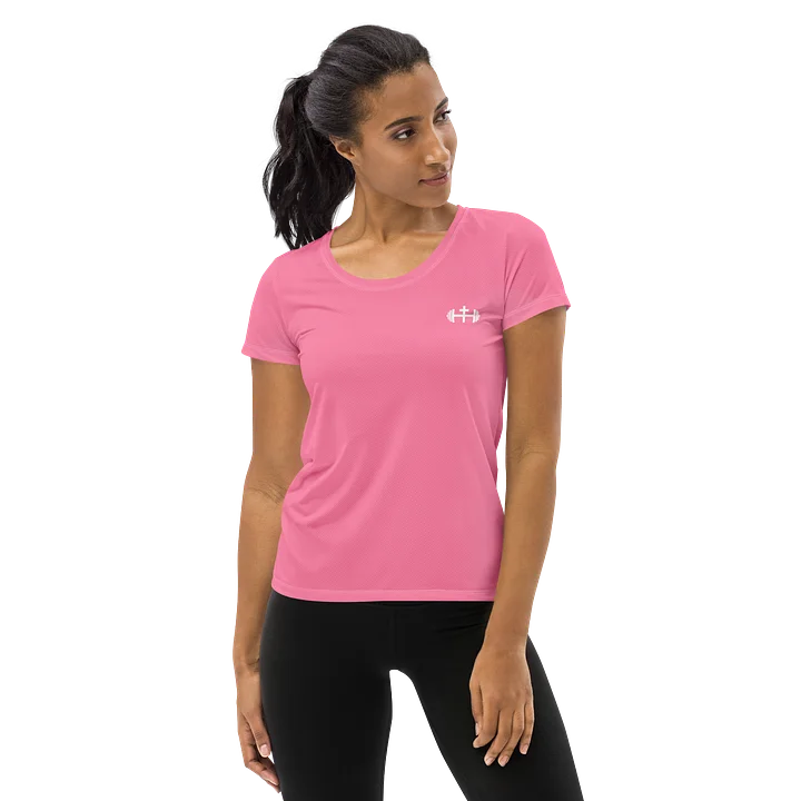 His House Womens Performance T-Shirt - Pink product image (1)