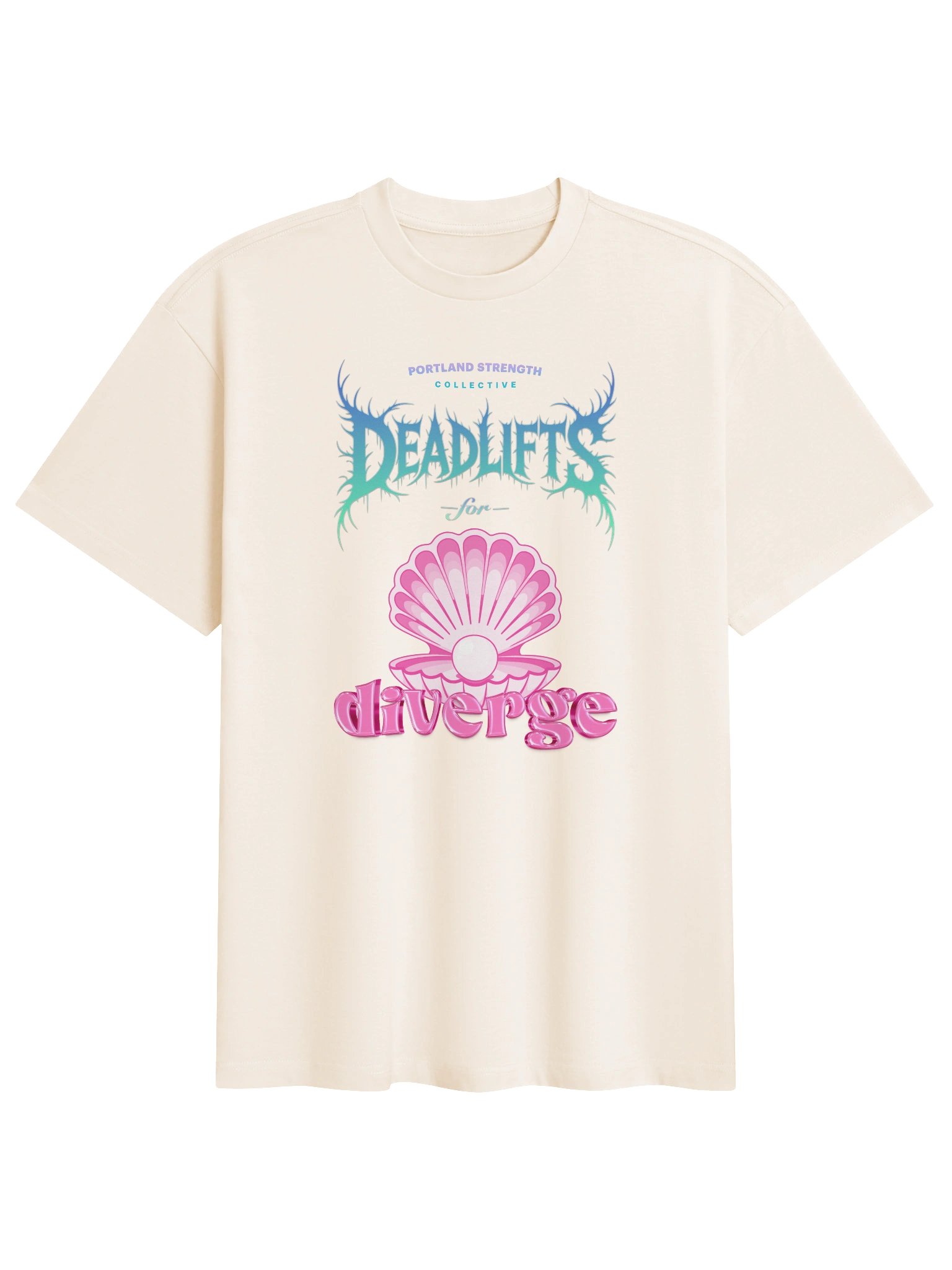 Deadlifts for Diverge T-Shirt (Boxy) product image (1)