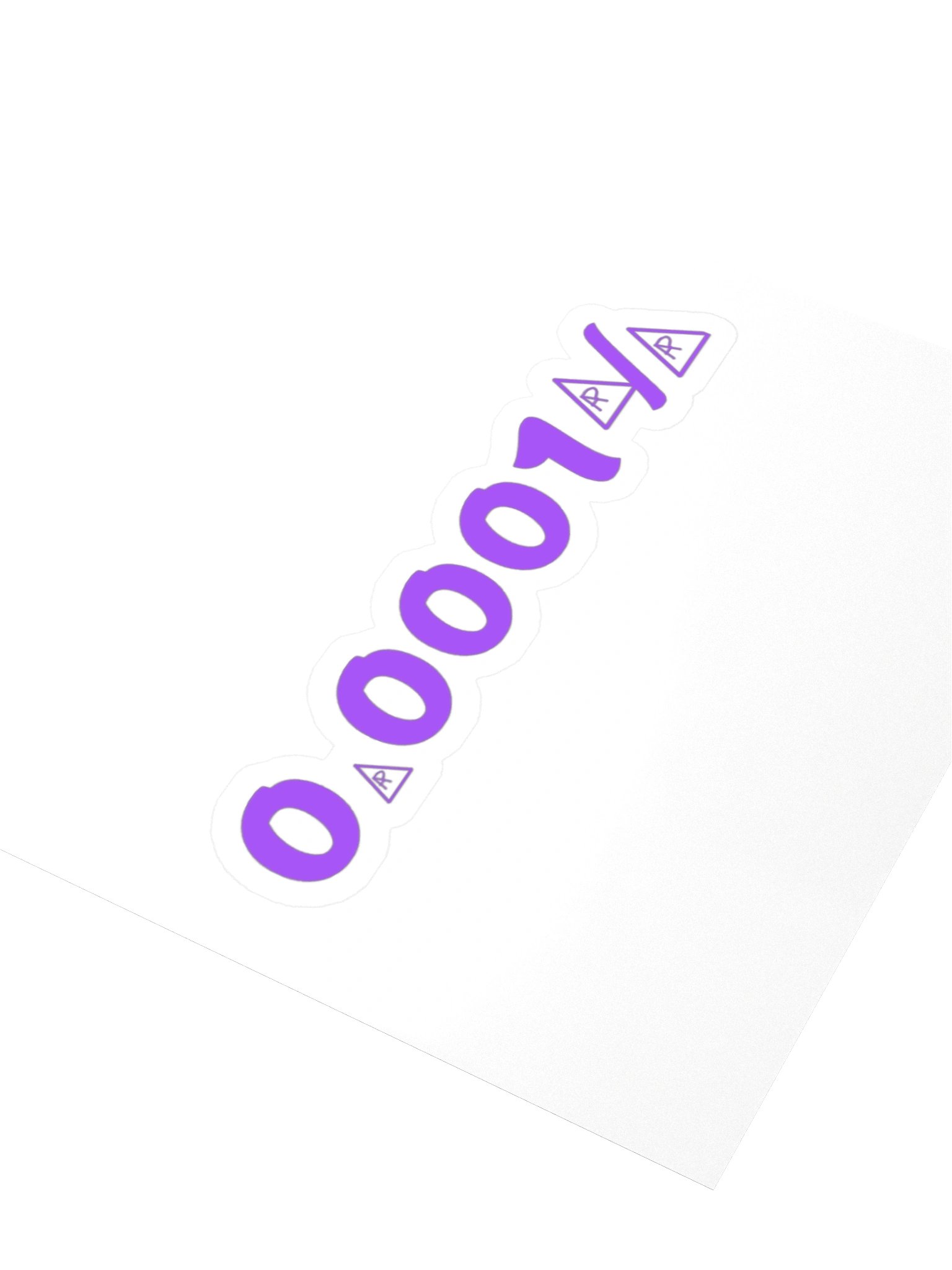 0.0001% A — Transfer Sticker product image (3)
