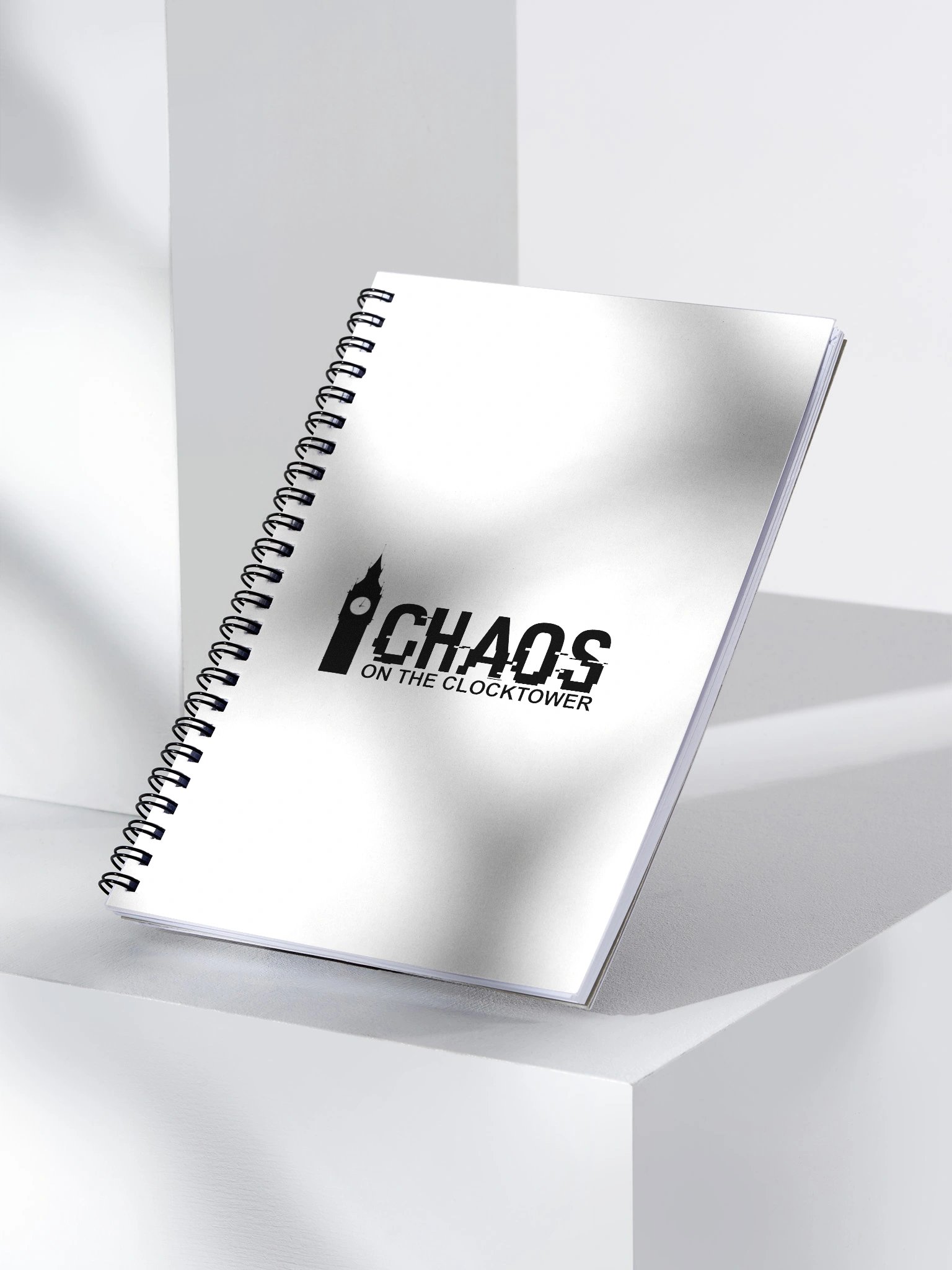 Chaos on the Clocktower Spiral Notebook product image (3)
