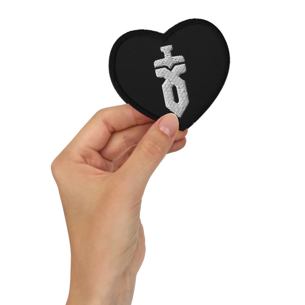 Heart Patch (White Logo) product image (2)