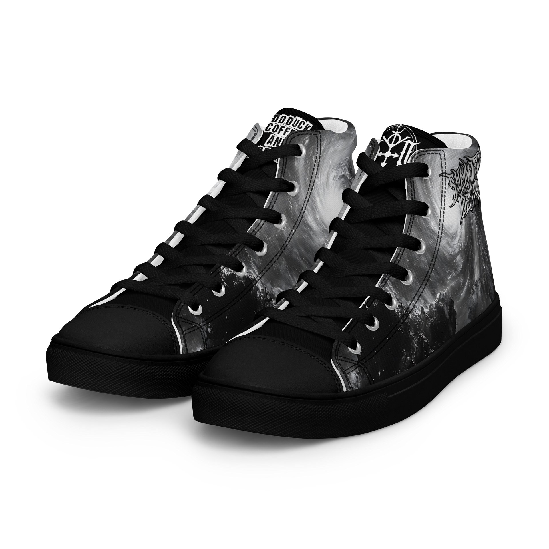 Symmetrical Defiance High Top Mens Shoes product image (6)