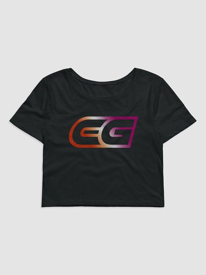 Lesbian Pride Crop Top product image (1)