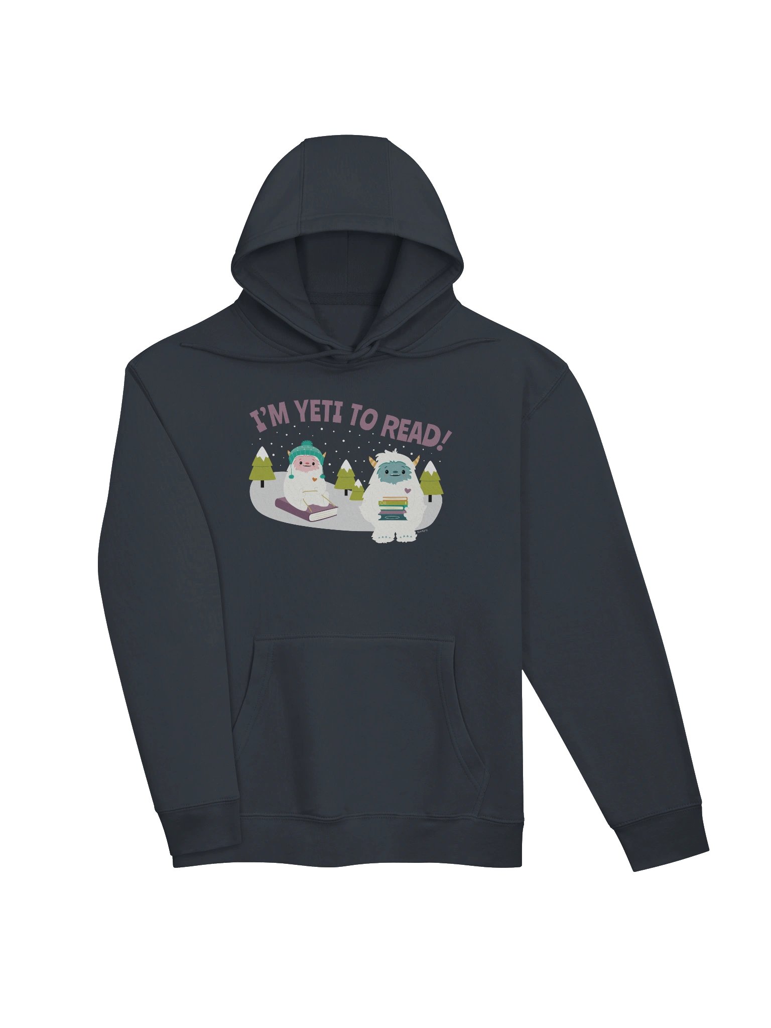 I'm Yeti to Read! Hoodie product image (9)