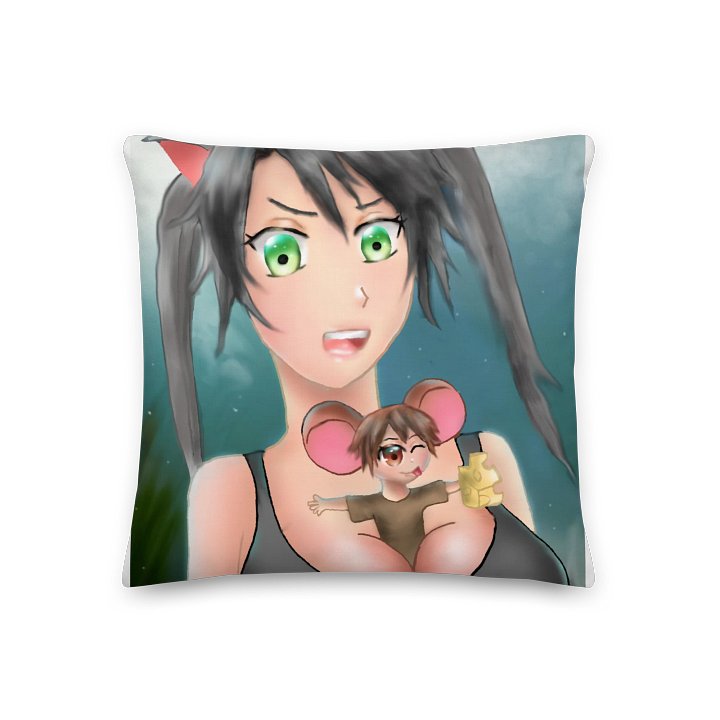 Tom and Jerry Genderbend pillow (art made by me) product image (2)