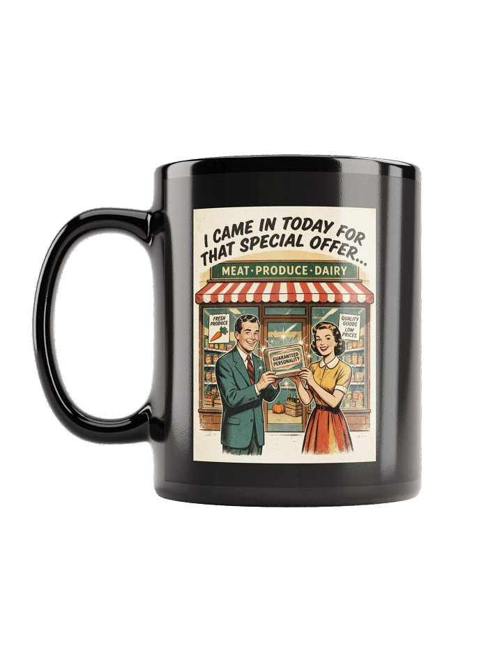 Guaranteed Personality Vintage Grocery Mug product image (1)