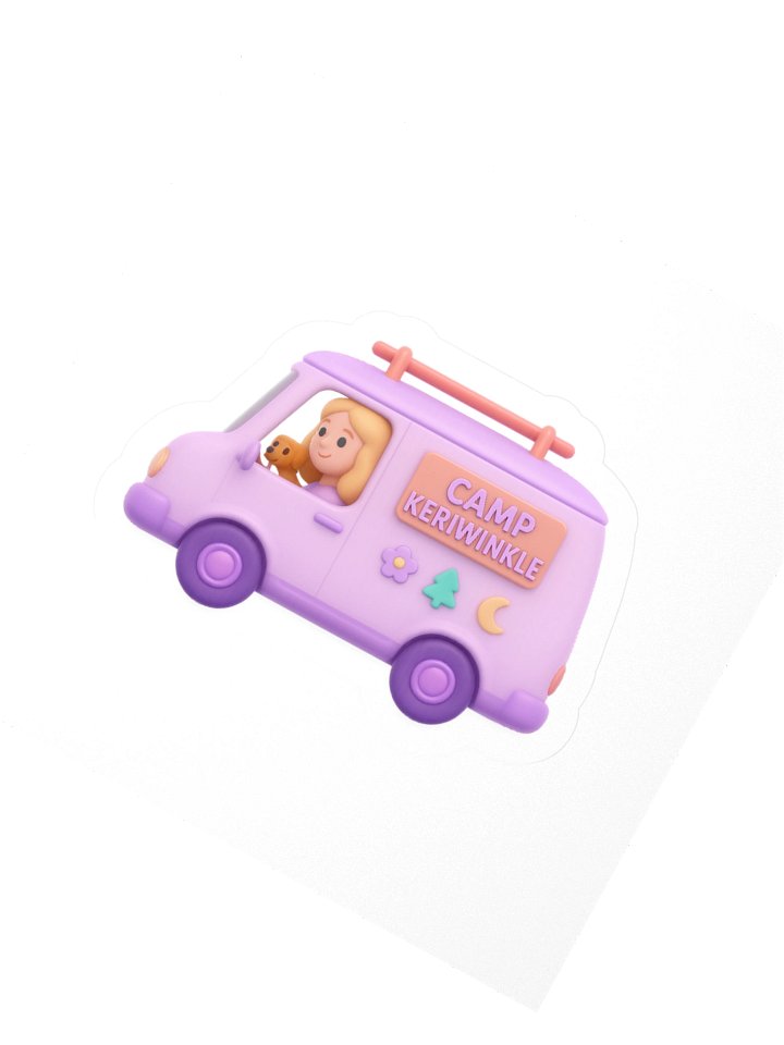Camp Van Sticker product image (2)