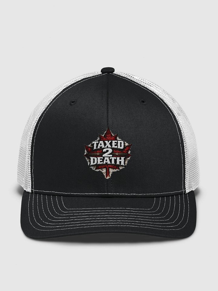 TAXED 2 DEATH TRUCKER HAT product image (19)