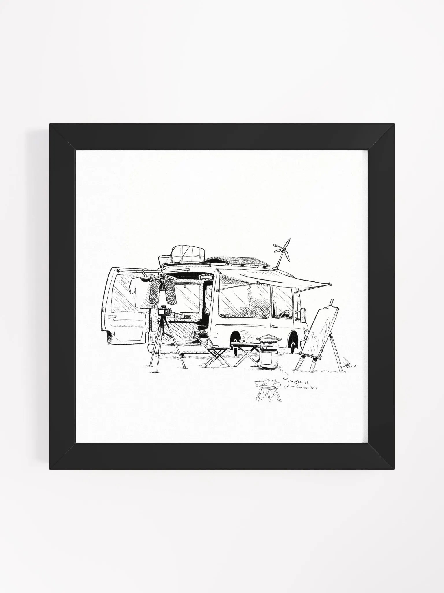 A Tiny Dream | Frame Matte Poster product image (3)