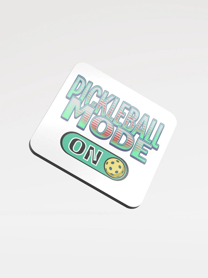 Pickleball Mode On Eco-Friendly Coaster product image (2)