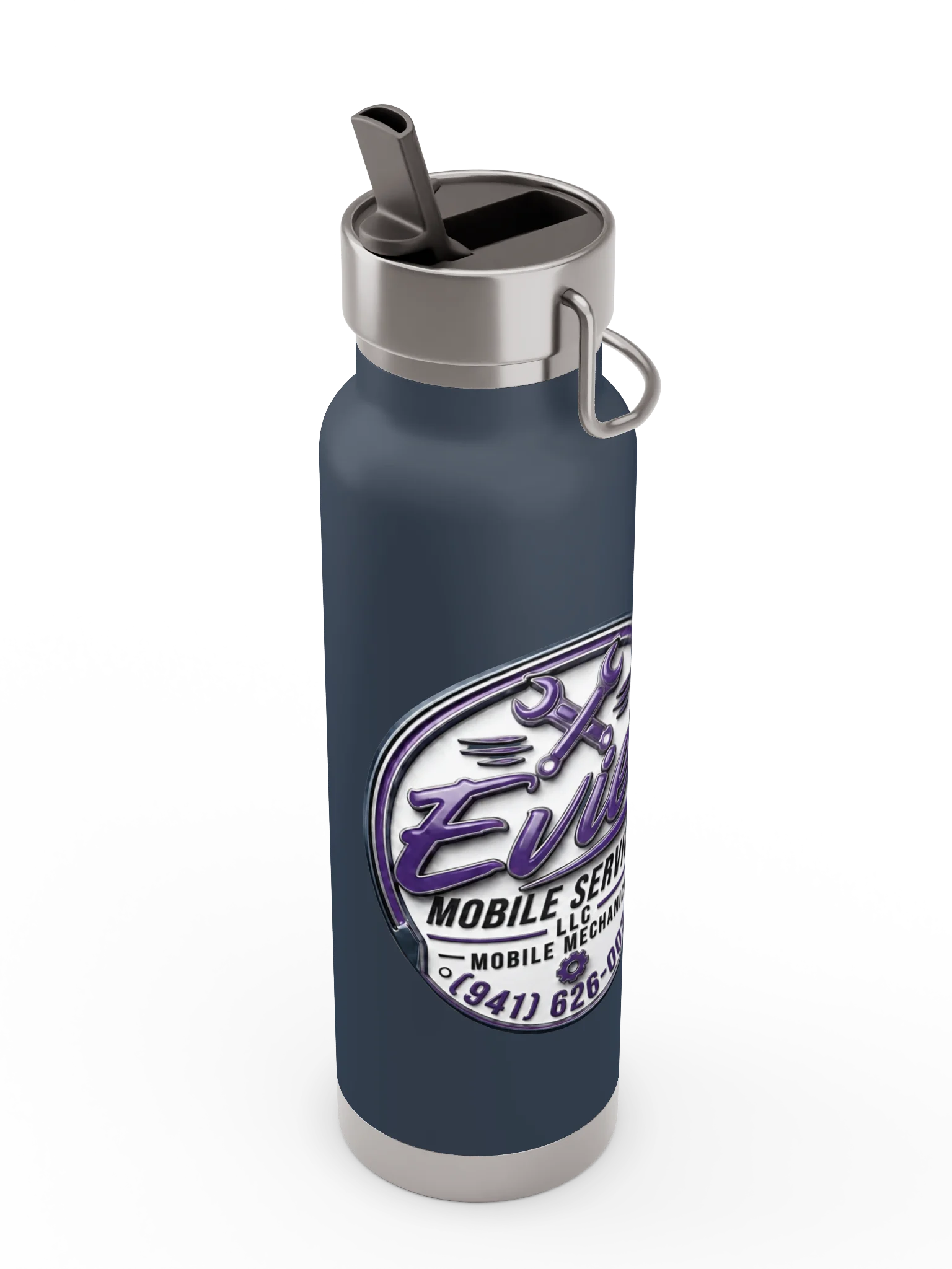Evies Mobile Mechanics Logo Bottle product image (26)