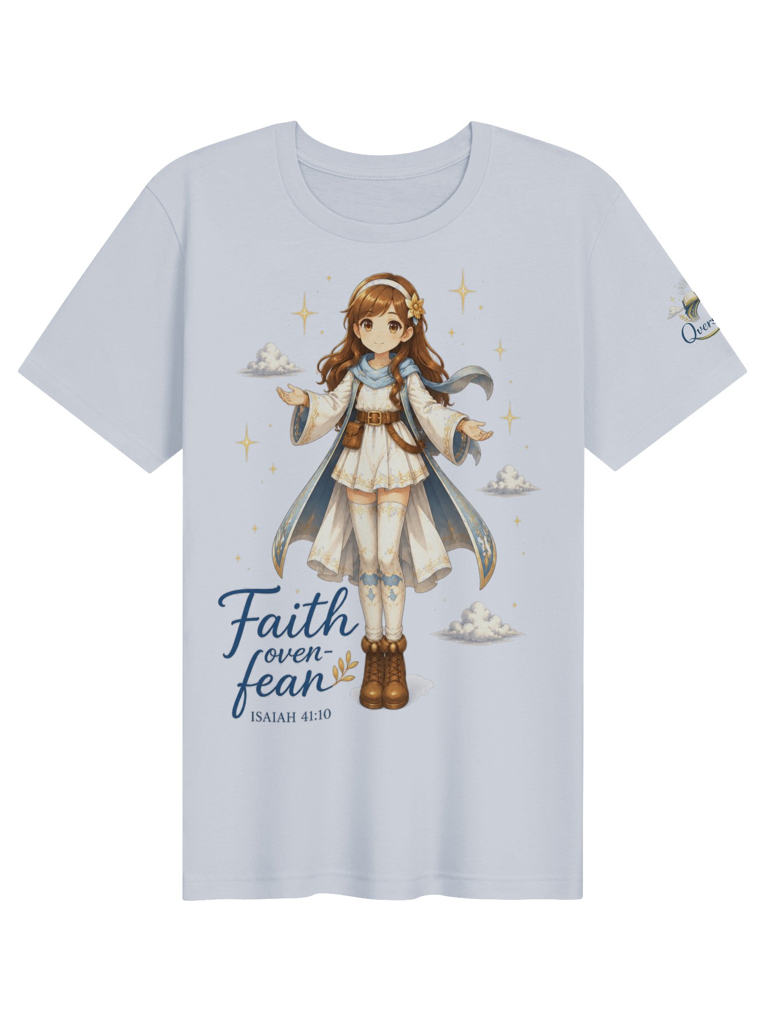 Faith Over Fear Anime T-Shirt - Women product image (1)