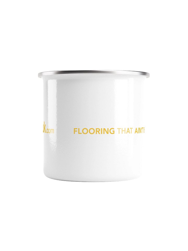 DCTUK White Gold Enamel Mug product image (2)