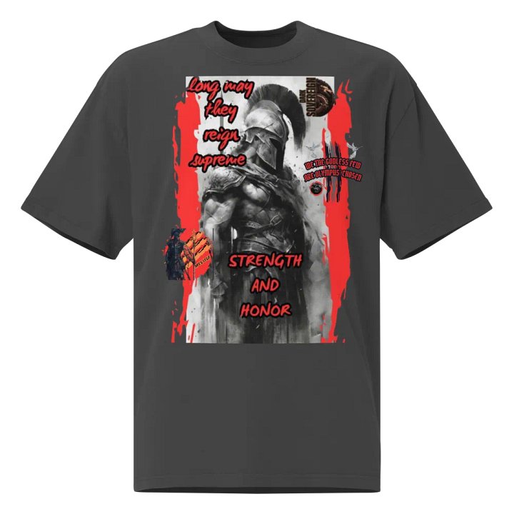 THE GOD OF WAR OVERSIZED TEE product image (1)
