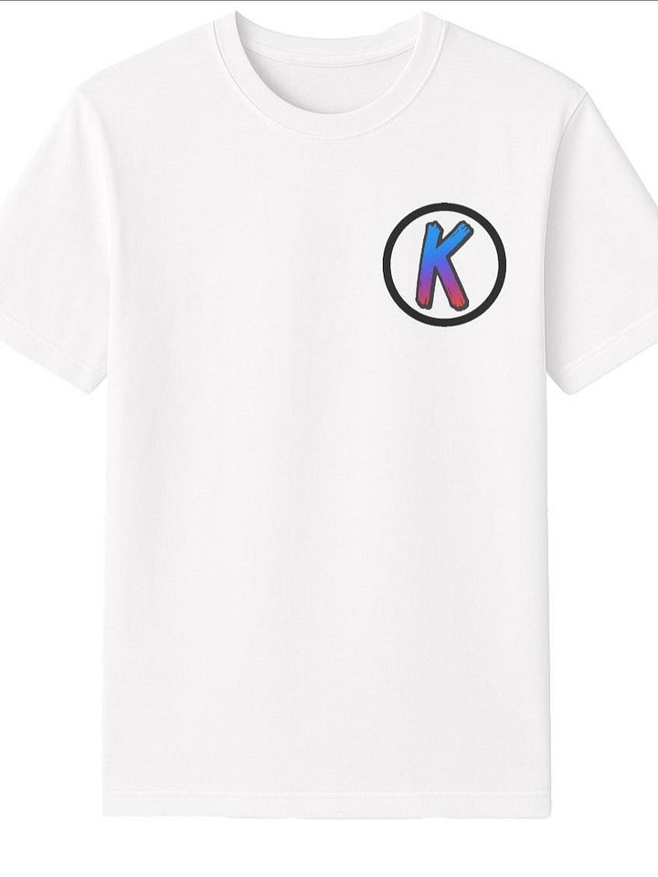 Basic "K" Logo T-Shirt - White product image (1)