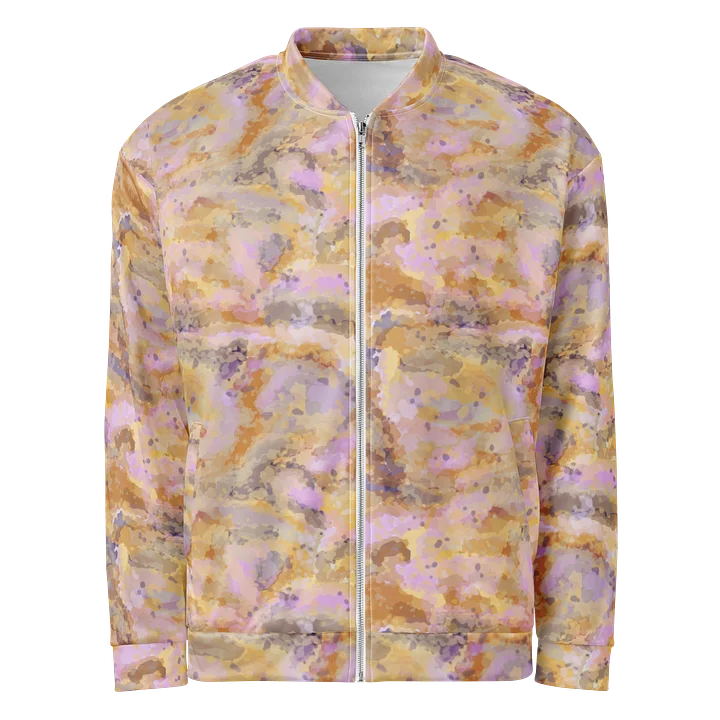Marbled Pastel Dreams Bomber Jacket product image (1)