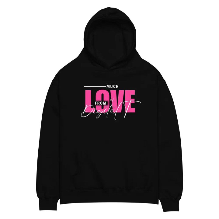 Much Love (Unisex Premium Oversized Hoodie) product image (2)
