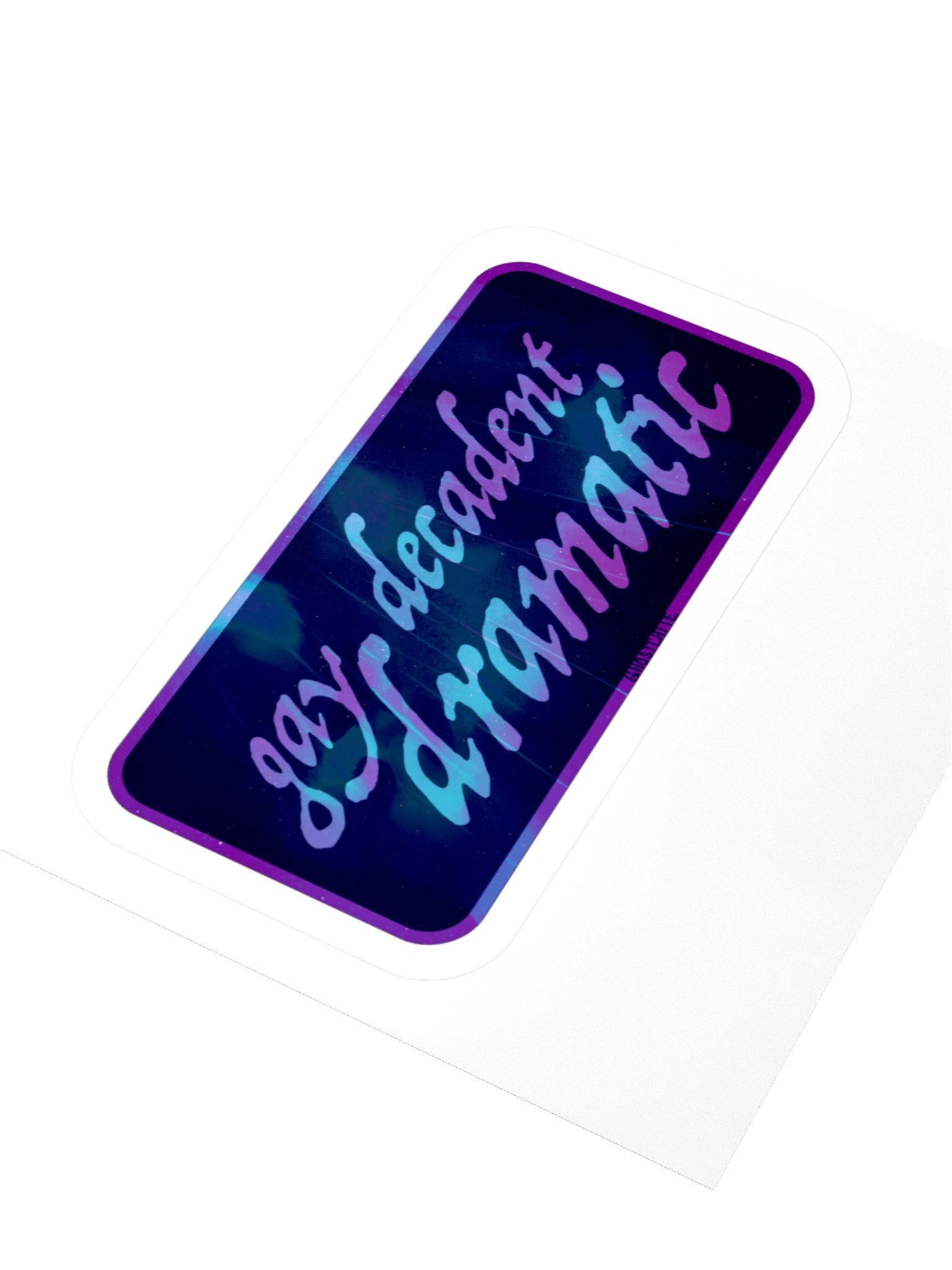 gay, decadent, dramatic sticker product image (8)