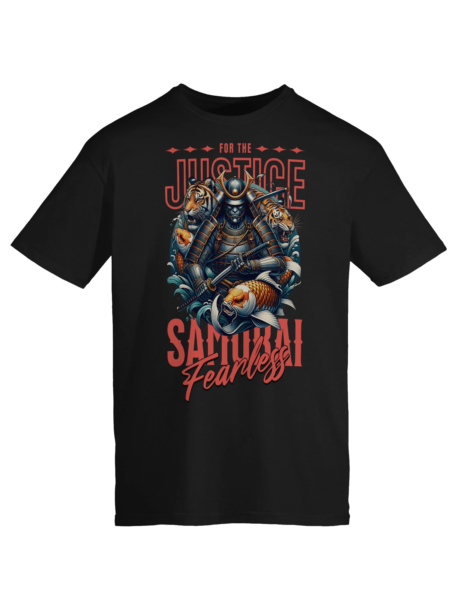 Samurai Justice Fearless T-Shirt - Gildan Softstyle product image (6)