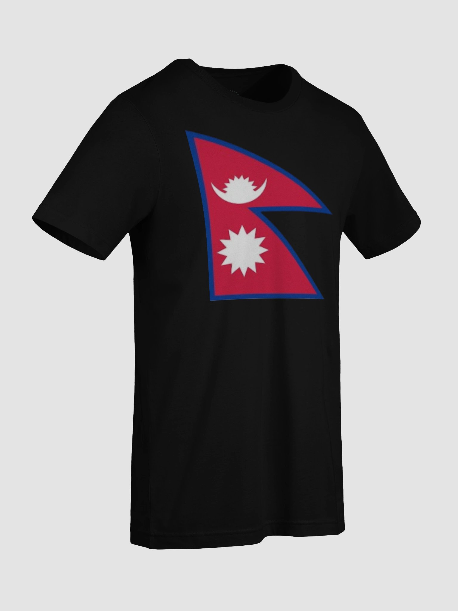 Nepalese Flag Unisex Supersoft T-Shirt - Exclusive Design product image (93)