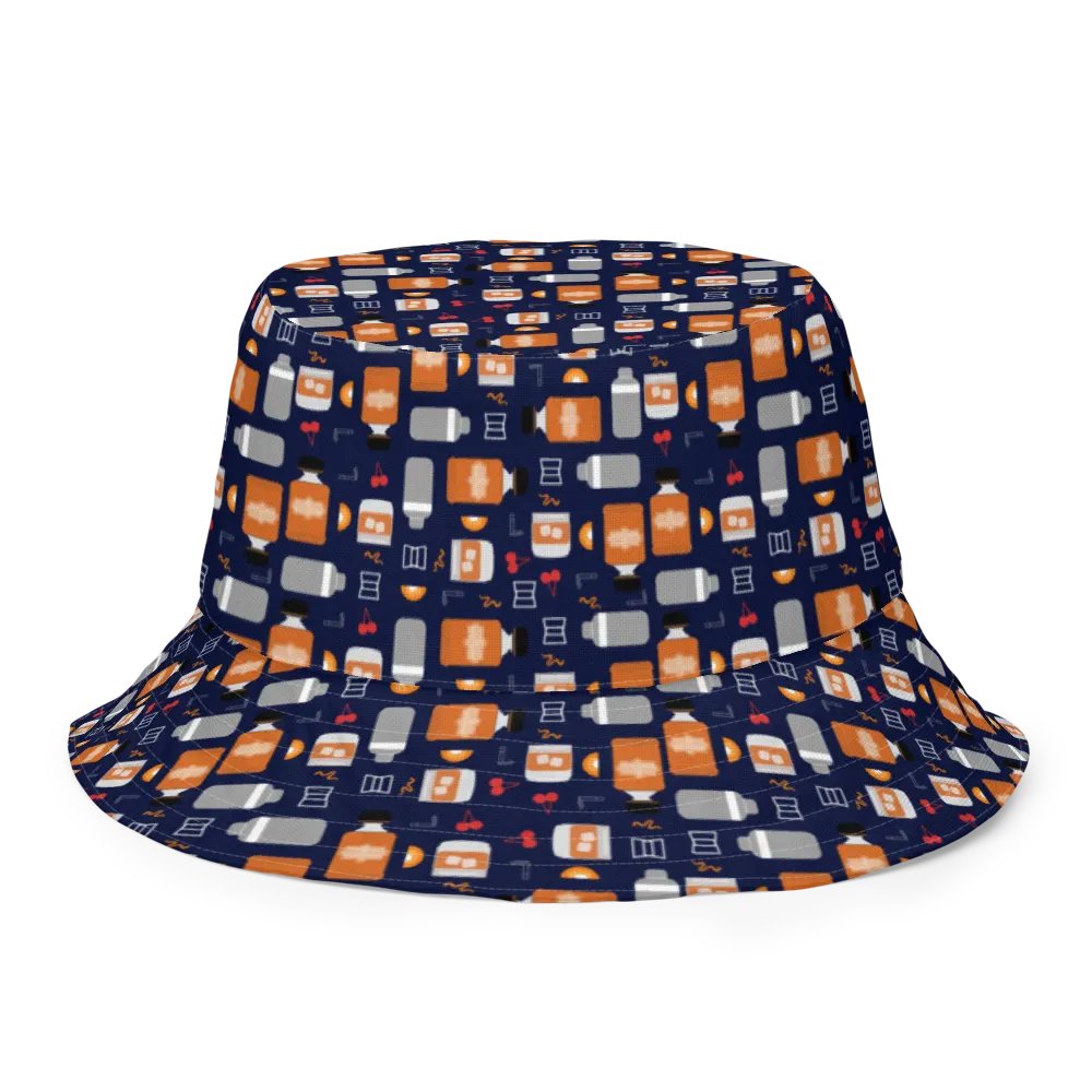 Bourbon Pattern Reversible Bucket Hat product image (5)