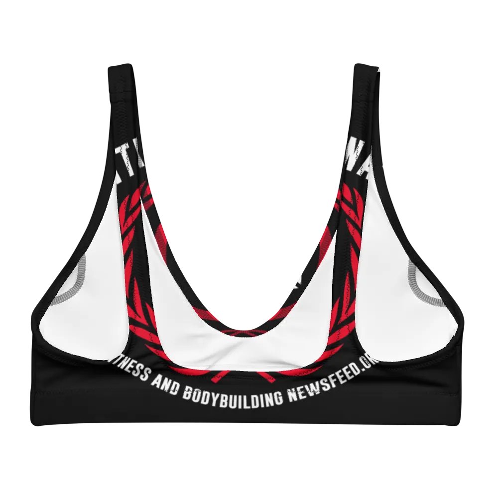 IFBNewsfeed.Org's All-Over Print Recycled Padded Bikini Top product image (1)