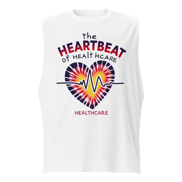 Vibrant Healthcare Heartbeat Muscle Tank product image (1)