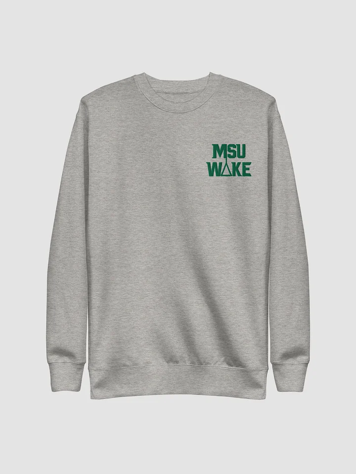 MSU Wake Lake Lansing Crewneck (Light) product image (2)