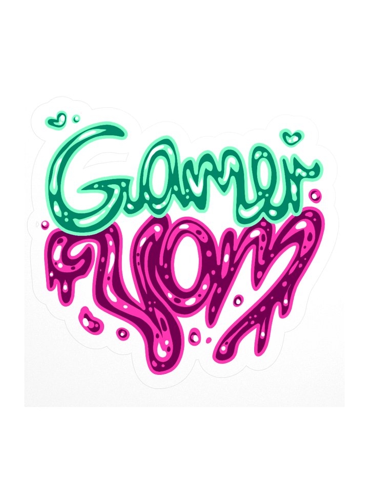 GamerVom || Kiss Cut Sticker product image (2)