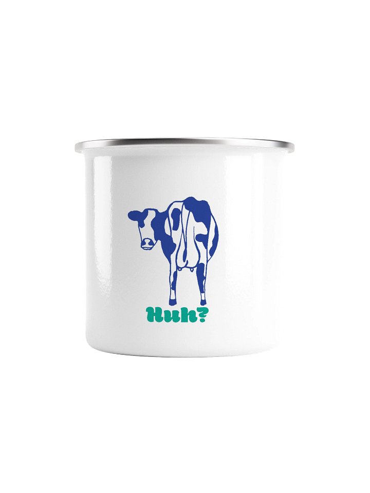 Huh? - Enamel Mug product image (1)