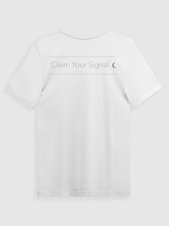 Claim Your Signal, Brain Circuitry - White Tee product image (2)