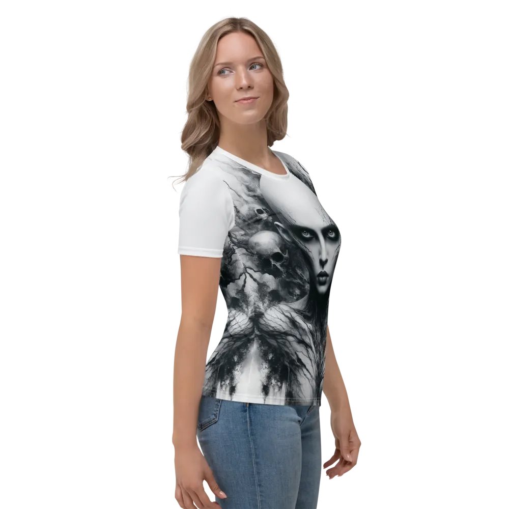 Gothic Branches Bald Head Women's Tee product image (4)