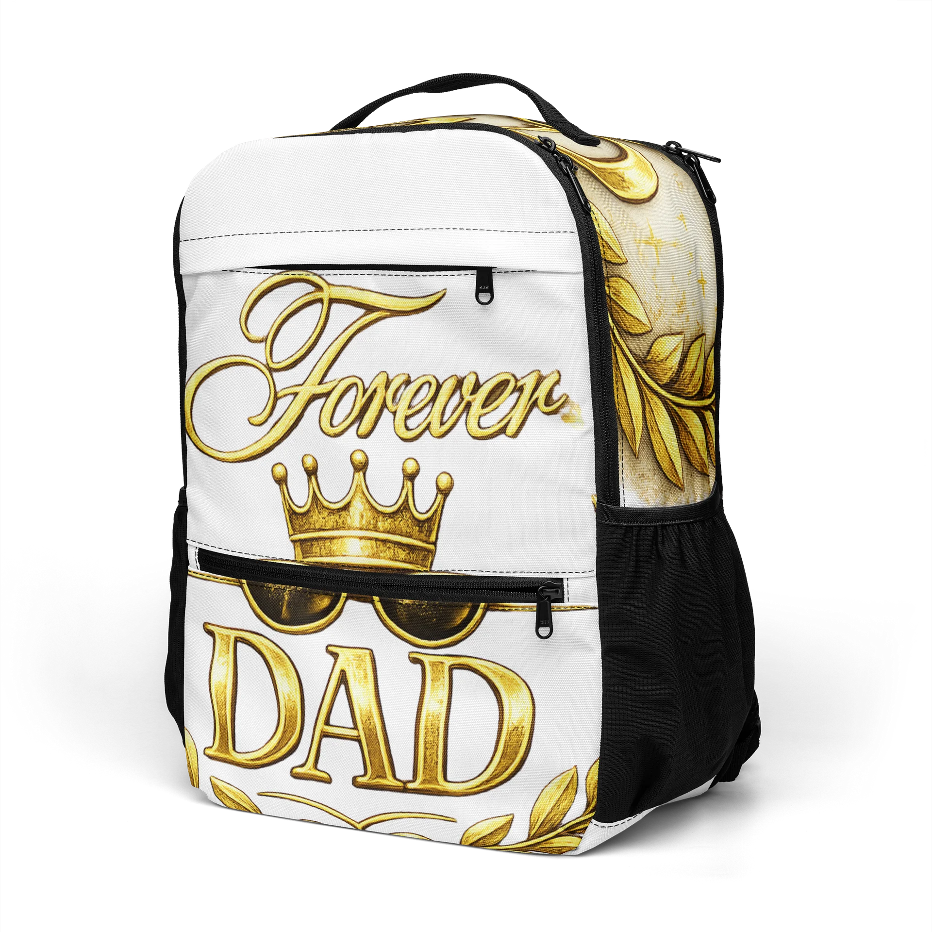 Forever Dad Gold Crown Backpack product image (5)