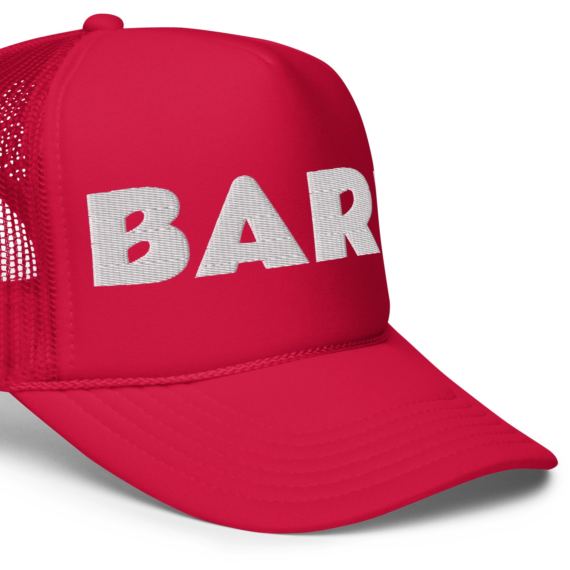 Embroidered BARK Hat - White Thread Collection product image (5)