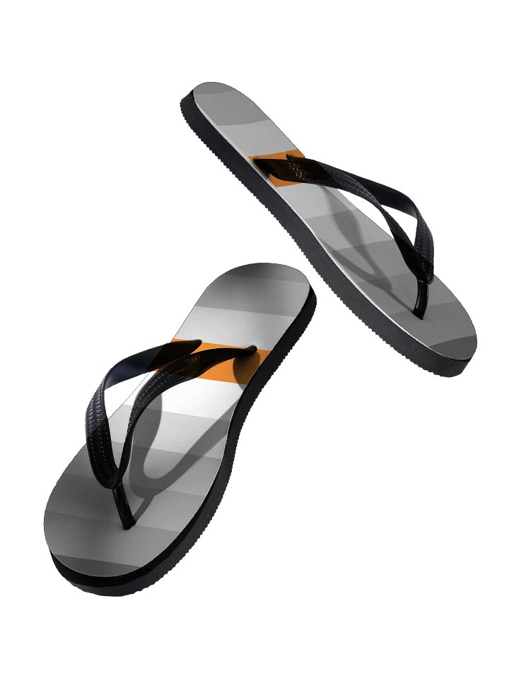 Sunset Stride Custom Flip-Flops product image (2)