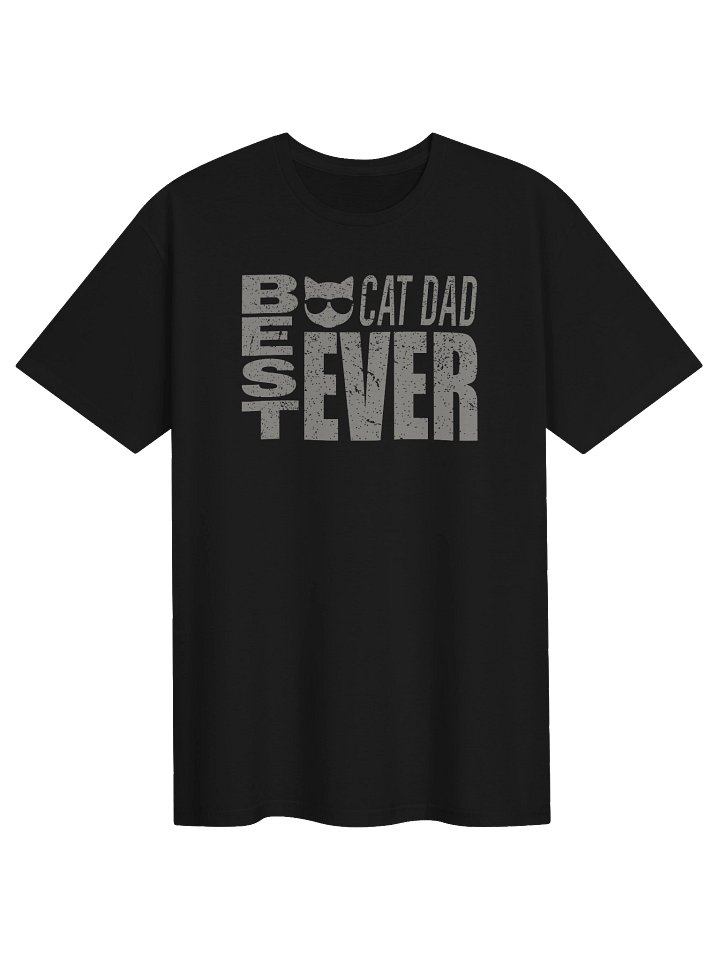 Best Cat Dad Ever 1 - Unisex Adult Super Soft Lightweight T-shirt product image (6)