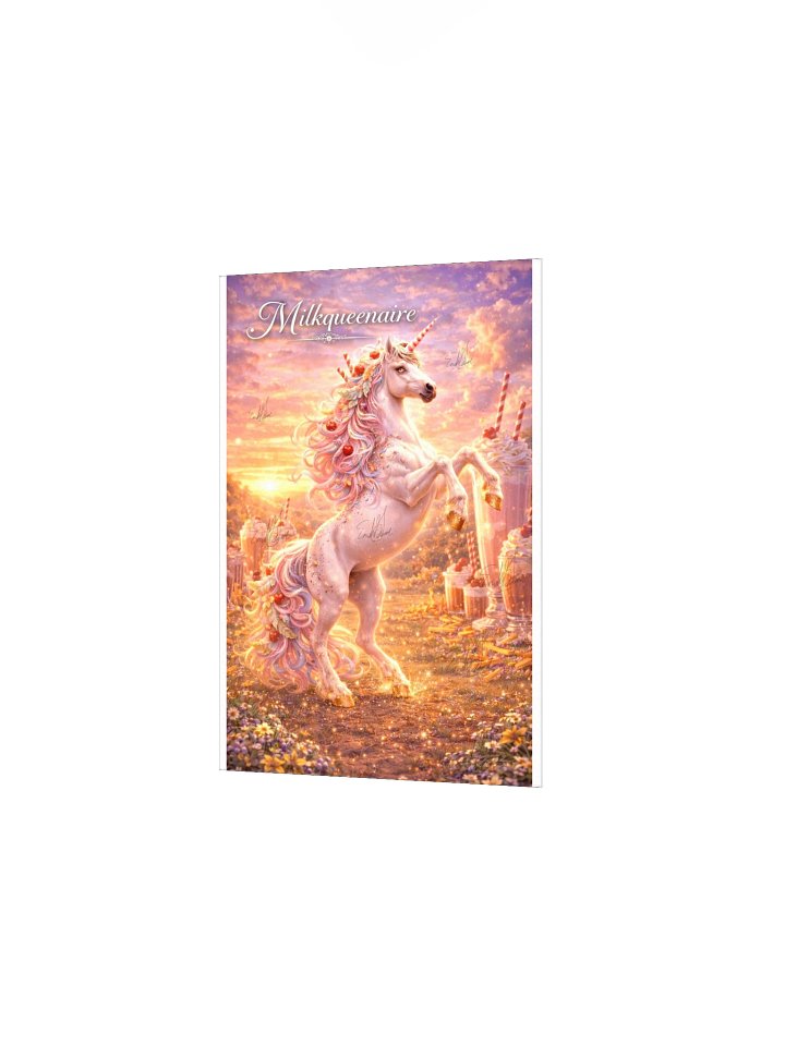 Milkqueenaire — Foodie Unicorn Poster product image (2)