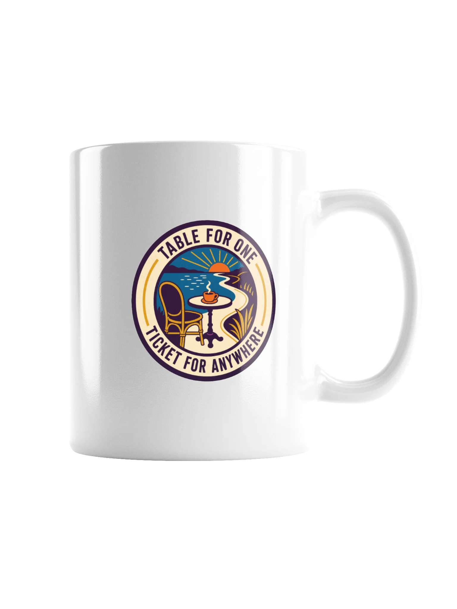 Table for One Travel Coffee Mug product image (7)