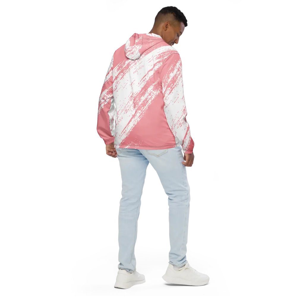 Pink Whispers Unisex Windbreaker product image (4)