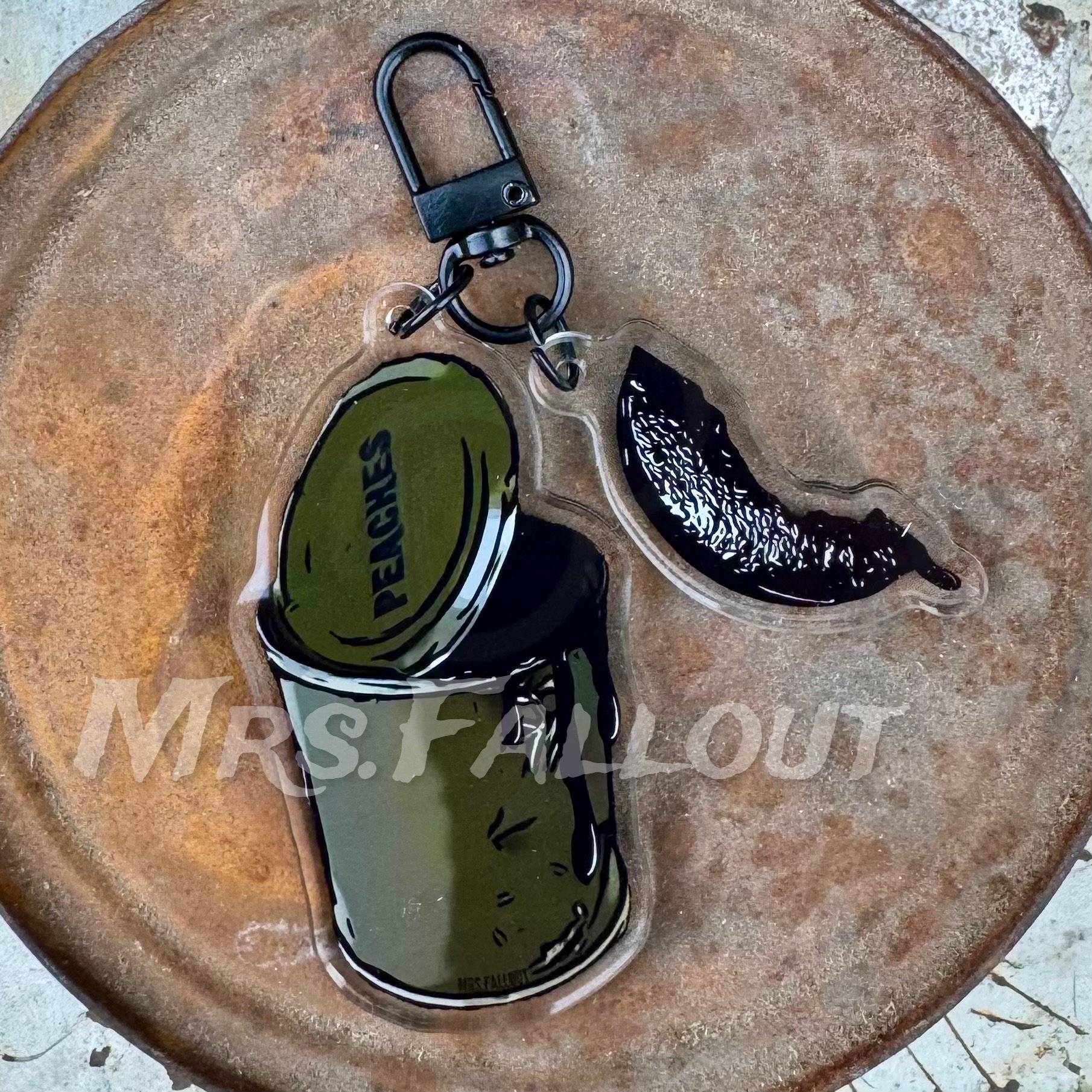 Peaches Keychain product image (1)