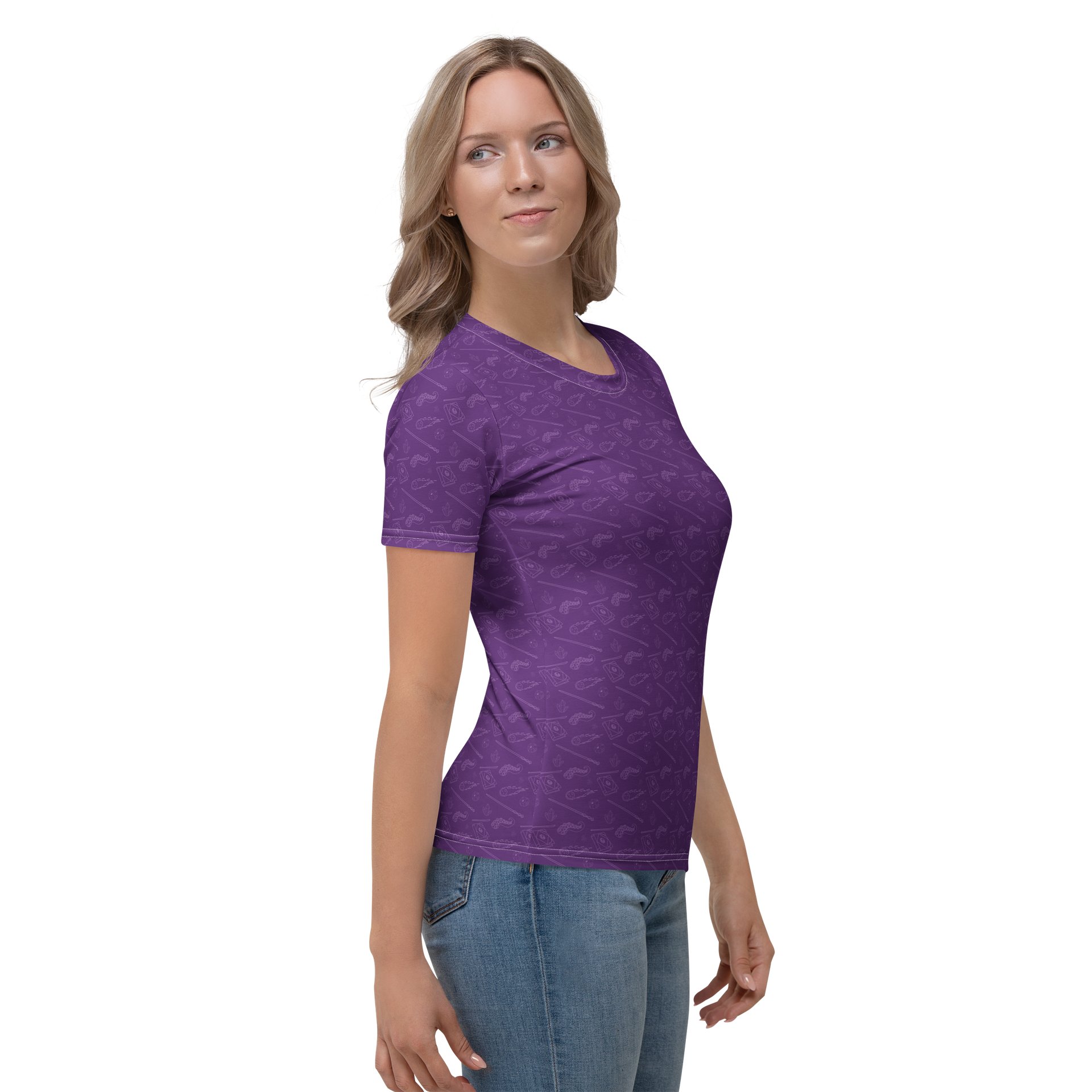 Fitted Low-key Warlock T-shirt product image (6)